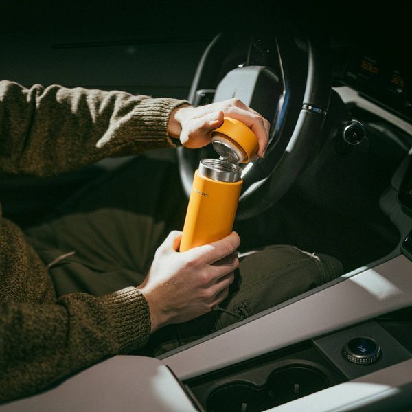 Термос Fiskars On-the-go 0.5 л, цвет оранжевый (1078698) 1078698 фото