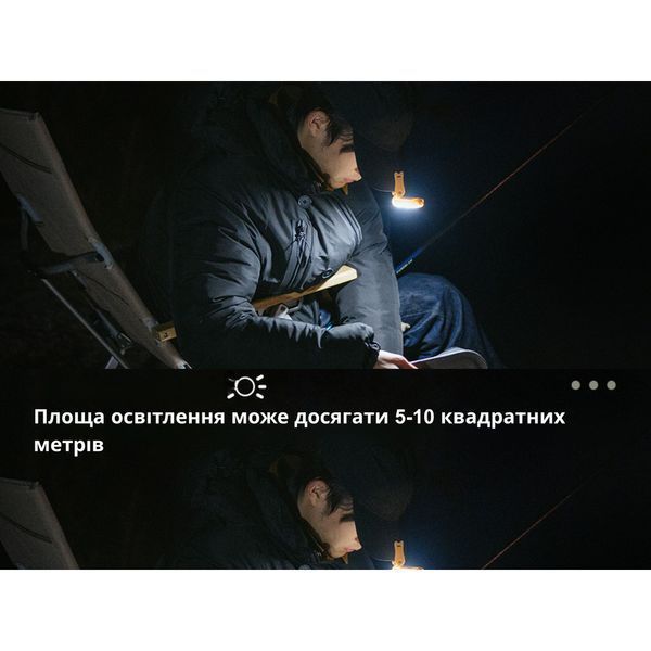 Ліхтар з кліпсою Naturehike NH21ZM013, бежевий 6927595798973 фото
