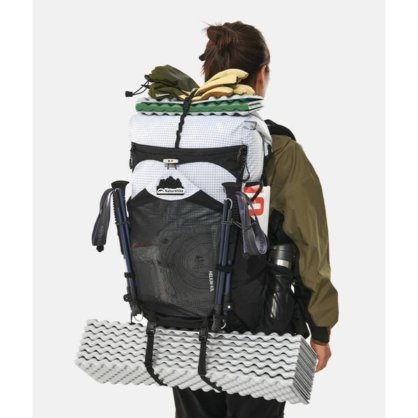 Рюкзак туристический Naturehike Helium CNK2450XB016, 40 л, черный, L 6976507666619 фото