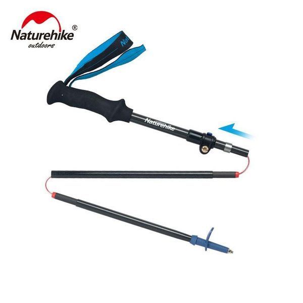 Трекінгова палиця Naturehike ST07 NH18D010-Z, 115-135 см, блакитна 6927595748510 фото