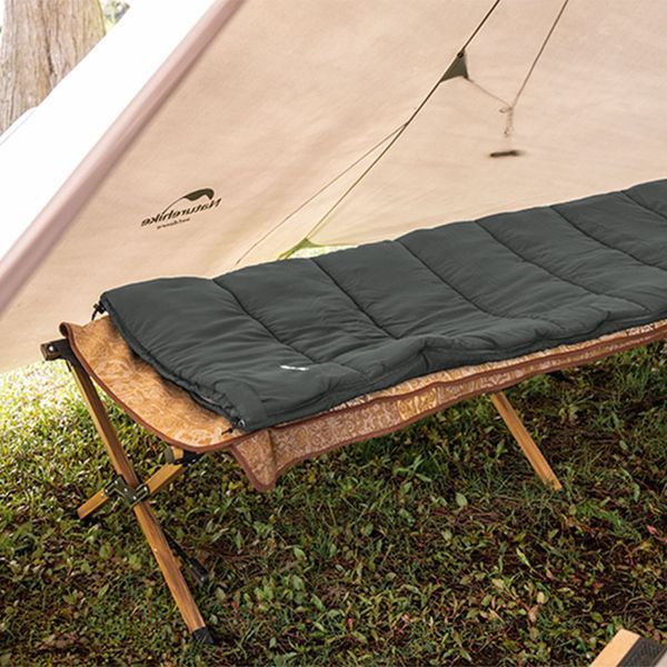 Спальный мешок Naturehike F150 NH22MSD05, левый, графит 6927595797747-L фото