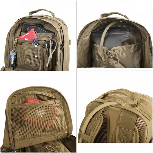 Рюкзак тактический 24л Helikon-Tex RACCOON Mk2 Backpack - Cordura - Black PL-RC2-CD-01 фото