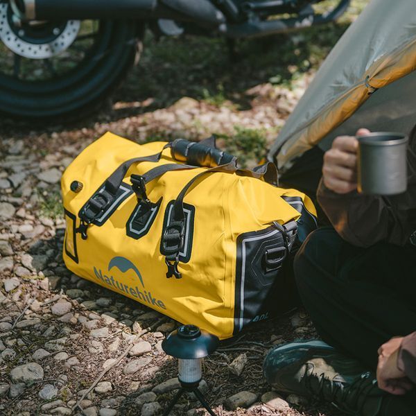 Водонепроницаемая дорожная сумка Naturehike CNK2450XB015, 40 л, желтая 6975641883746 фото