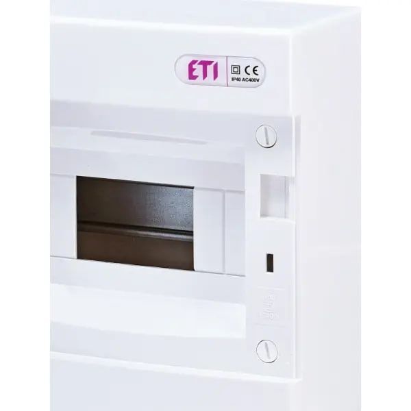 Щит зовнішній розподільчий ECT 8PT 8 модулів (прозорі двері) IP-40 ETI авт.110 фото