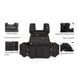 Плитоноска Yakeda VT-6031-6 полиэстэр 600D с системой MOLLE с подсумками Олива арт.054 фото 6