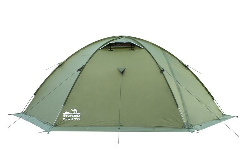 Палатка Tramp ROCK 4 (V2) зеленая (TRT-029-green) TRT-029-green фото