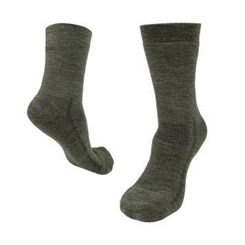 Шкарпетки Tribe Merino Hike Winter T-KB-0025-olive, 38-40 T-KB-0025-olive-38-40 фото