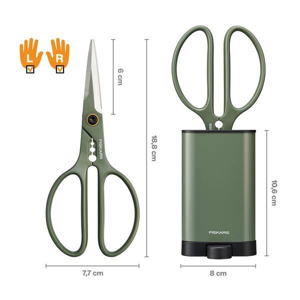 Набор для комнатных растений Fiskars 3-предметы (1075317) 1075317 фото