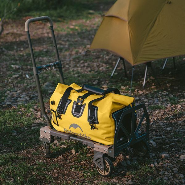 Водонепроницаемая дорожная сумка Naturehike CNK2450XB015, 60 л, желтая 6975641883739 фото