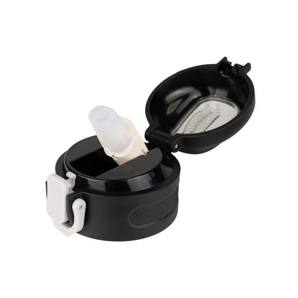 Кришка для термокружки Tribe Urban 0,6 л з трубочкою T-DZ-0024-black T-DZ-0024-black фото