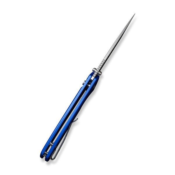 Ніж складаний туристичний Sencut Serene, (8.8 см) D2 / Aluminum синій S21022B-4 фото
