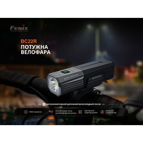 Велофара Fenix BC22R BC22R фото