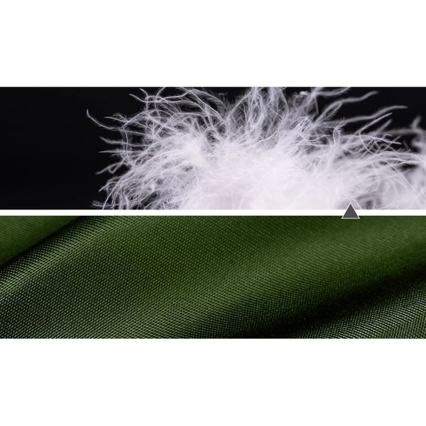 Спальный мешок с натуральным пухом Naturehike CWM295 CNK2300SD013, зеленый 6976023920882 фото