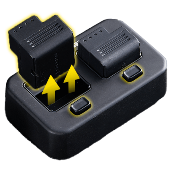 Зарядний пристрій Nitecore PLC500 для акумуляторів PLB500 (2 слоти, USB-C) 6-1599 фото