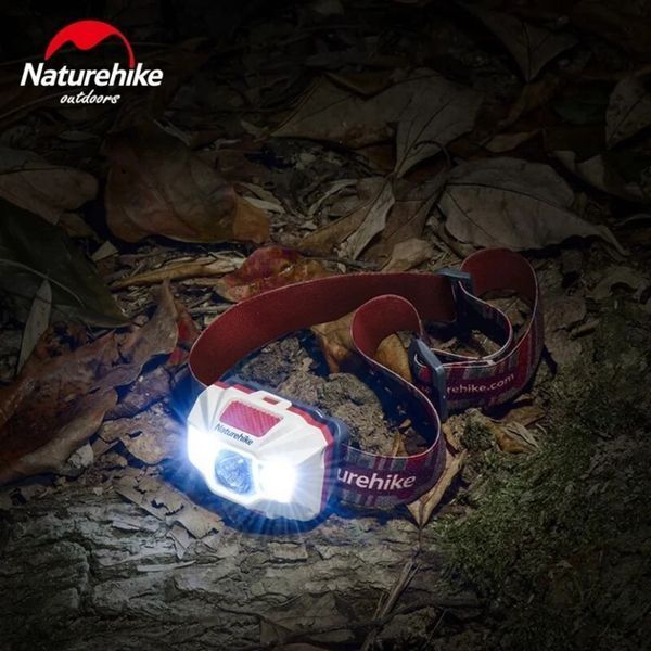 Ліхтар налобний Naturehike TD-02 NH00T002-D, біло-червоний 6927595741726 фото