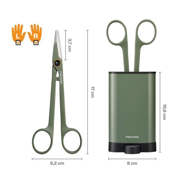 Набор для комнатных растений Fiskars 3-предметы (1075317) 1075317 фото
