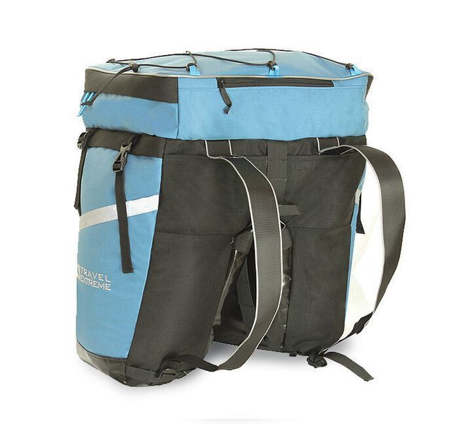 Велобаул MONO 60L RED TravelExtreme TE04013 фото