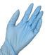 Рукавички нітрилові неопудрені MEDICAL PROFESSIONAL S (Блакитні) GL0083-S фото 3