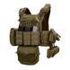 Плитоноска Warmor gen.3 Pro Max XL Олива. Система швидкого скидання. 7 підсумок. (Великого розміру) 4089 фото 1