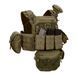 Плитоноска Warmor gen.3 Pro Max XL Олива. Система швидкого скидання. 7 підсумок. (Великого розміру) 4089 фото 2