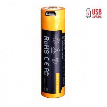 Акумулятор 14500 Fenix ARB-L14-1600U micro usb зарядка ARB-L14-1600U фото
