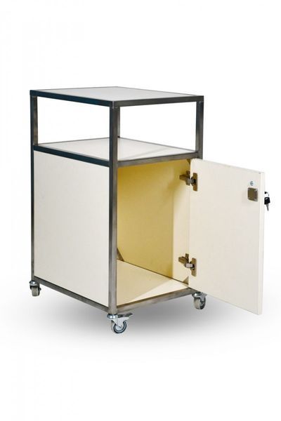 Тумба медицинская мобильная C.box CMM-1D-NATA ALU BM0133 фото
