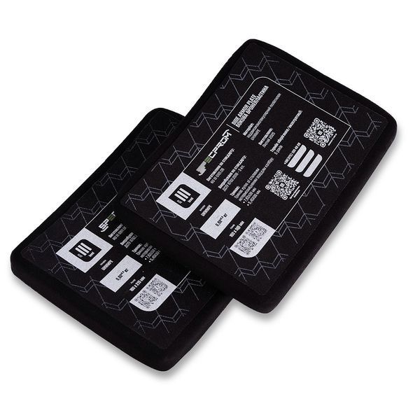 Боковые бронепластины СВМПЭ 3-го класса SPECPROM. Вес 0.62кг. Размер 21.5 на 16см. Пиксель. 2шт (00000002905) 4477 фото