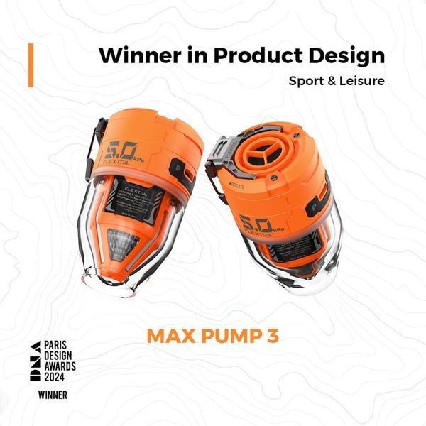 Насос-фонарь кемпинговый Flextail Max Pump 3, оранжевый MP3G650-OG-i фото