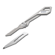 Ультратонкий титановий наключний складаний ніж Nitecore NTK05 6-1365 фото 3