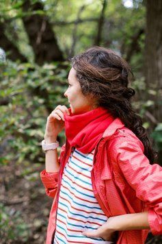 Пов'язка флісова Tribe Neck Warmer з затяжкою T-KF-0020 OS, red T-KF-0020-red фото