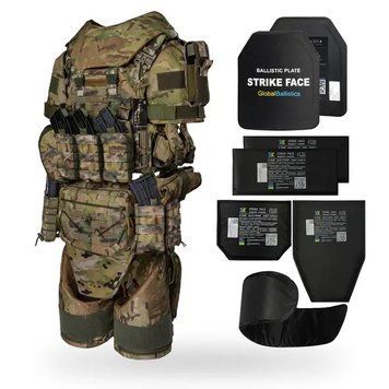 Бронежилет 6 класу Warmor Gen.3 FullSet SPECPROM. Балістичні пакети 2 класи. Мультикам (00000003405) 4811 фото