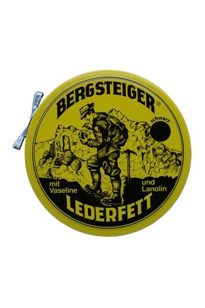 Водоотталкивающая пропитка для обуви HeySport Bergsteiger-Leather-Grease black 100 ml (20880200) 20880200 фото
