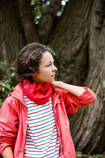 Пов'язка флісова Tribe Neck Warmer з затяжкою T-KF-0020 OS, red T-KF-0020-red фото