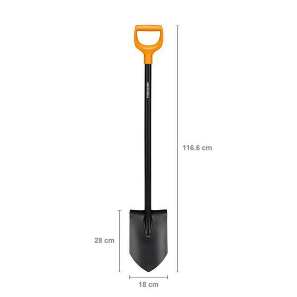 Лопата штыковая Fiskars Solid 131413 (1003455) (1066716) 1066716 фото