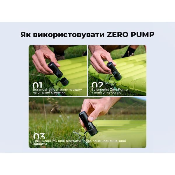 Портативный мини-насос Flextail Zero Pump, черный ZP650cht-BK-i фото