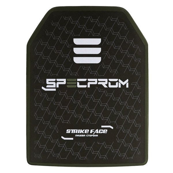 Керамическая бронеплита S-Line 6-го класса SPECPROM. Вес 3,2 кг. Размер 26 на 33 см (00000002678) 4250 фото