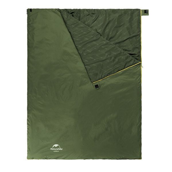 Спальный мешок Naturehike LW180 Mini NH21MSD04, левый, XL, темно-зеленый 6975641884361 фото