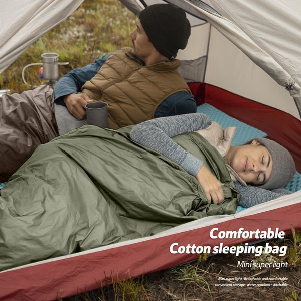 Спальный мешок Naturehike LW180 Mini NH21MSD04, левый, XL, темно-зеленый 6975641884361 фото