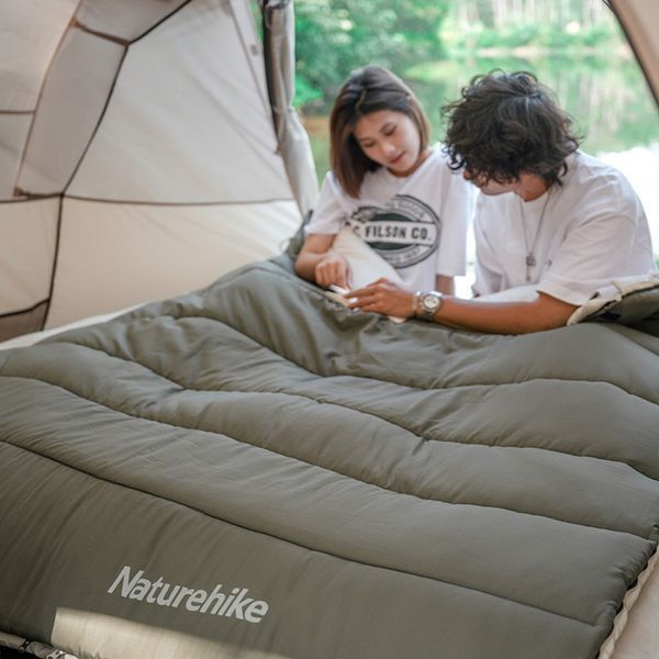 Спальник з капюшоном Naturehike LD250 CNK2300SD016, темно-зелений 6976023921797 фото