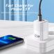 Сетевое зарядное устройство Kuulaa 65W GaN USB-A +Type-C White RY-U65W фото 3