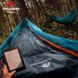 Спальник з капюшоном та закругленим дном Naturehike Y150 NH21MSD08 правий, темно-блакитний 6976507663885 фото 5