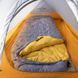Спальник с натуральным пухом Naturehike CW400 NH18C400-D, р-р L, желто-серый 6927595794562 фото 9