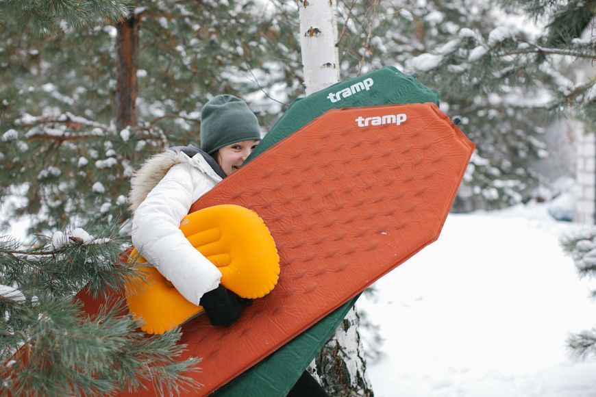 Коврик самонадувающийся Tramp Ultralight TPU orange 183х51х2,5 TRI-022 TRI-022 фото
