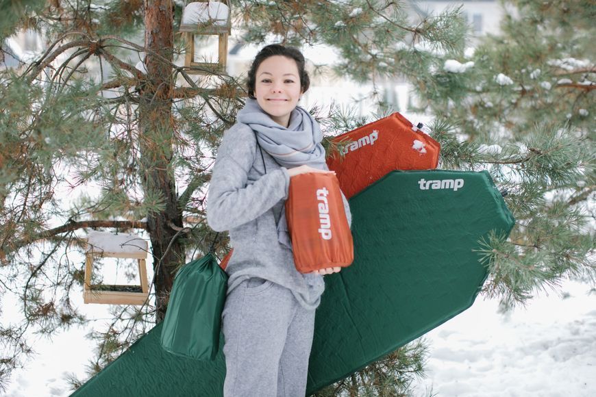 Коврик самонадувающийся Tramp Ultralight TPU orange 183х51х2,5 TRI-022 TRI-022 фото