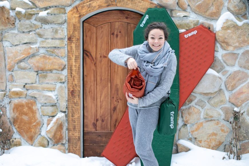 Коврик самонадувающийся Tramp Ultralight TPU orange 183х51х2,5 TRI-022 TRI-022 фото