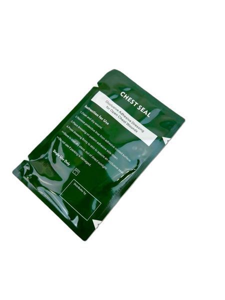 Окклюзионная наклейка невентилированная Chest Seal арт.1035 фото