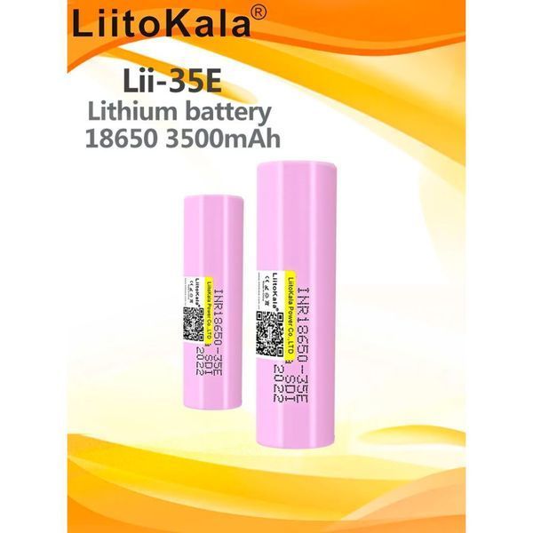 Аккумулятор LiitoKala Lii-35E 18650 3500mah Lii-35E фото