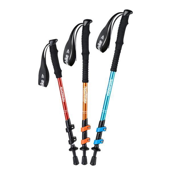 Трекинговая палка 3-сек. Naturehike Women 6061 AL NH17D001-Z, 57-120 см, алюминий, золотистая 6975641885597 фото
