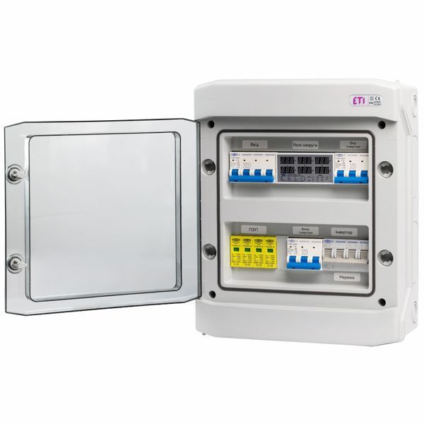 Щит защиты по переменному току TOMZN 3 фазы AC 24 WAY 32А IP-65 щит.48 фото