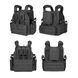 Плитоноска-разгрузочный жилет YAKEDA VT-6026-1 с подсумками и системой MOLLE Черный арт.058 фото